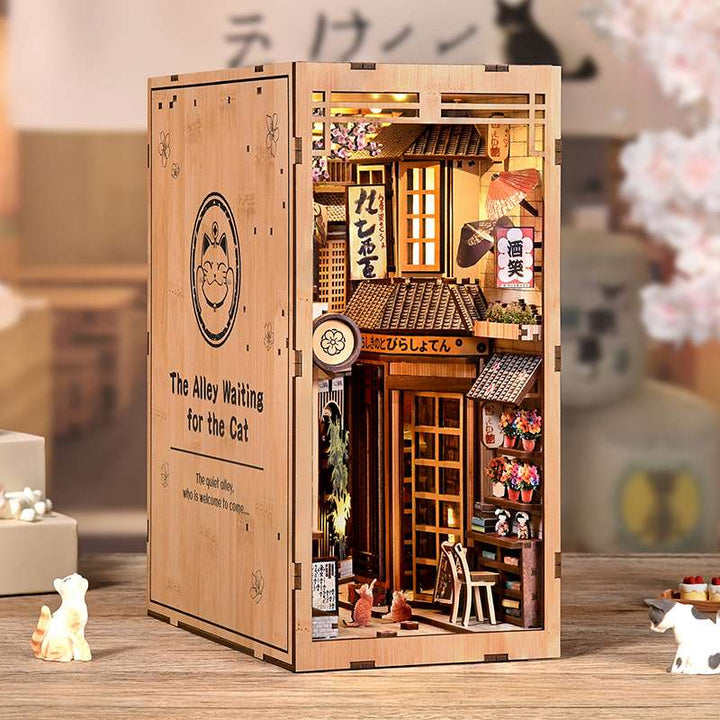 Cat Alley House DIY Book Nook Kit