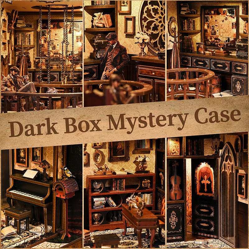 The Secret Case Files Detective Book Nook Kit