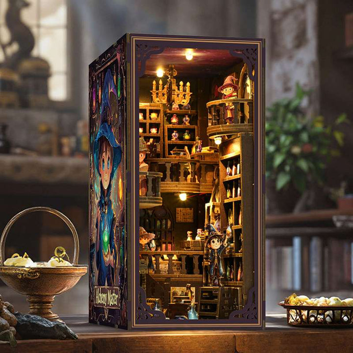 Little Wizards' Potion Lab DIY Book Nook Kit
