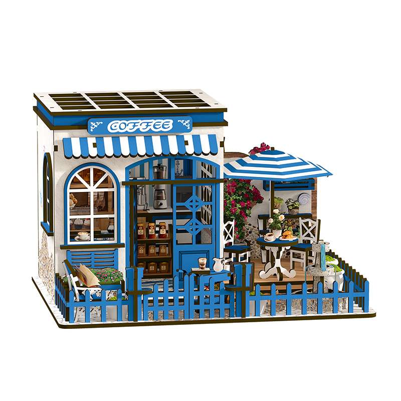 Seaside Coffee House Miniature House Kit