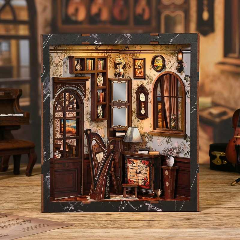 European Melody Room Miniature House Kit