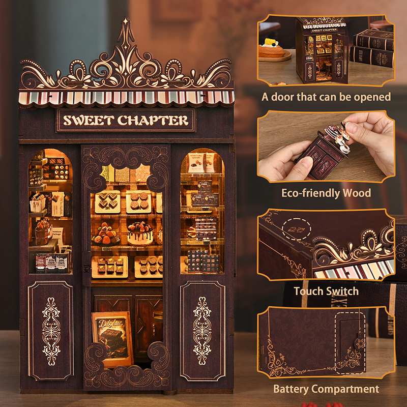 Sweet Haven Patisserie Miniature House Kit