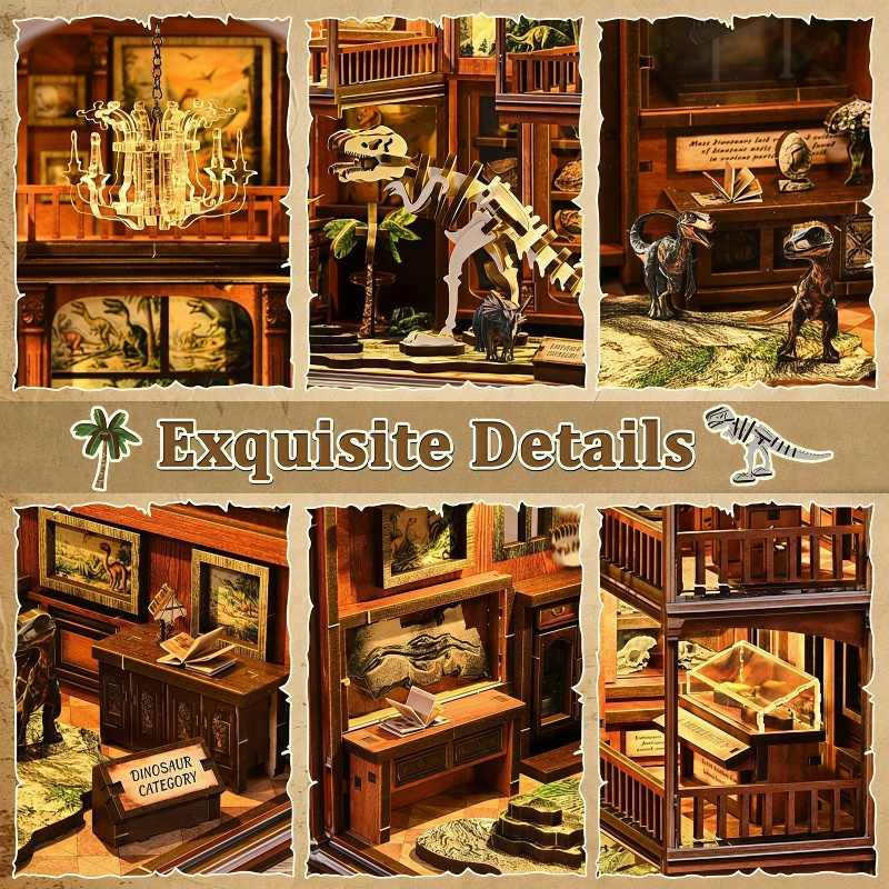 Fossil Museum DIY Book Nook Kit