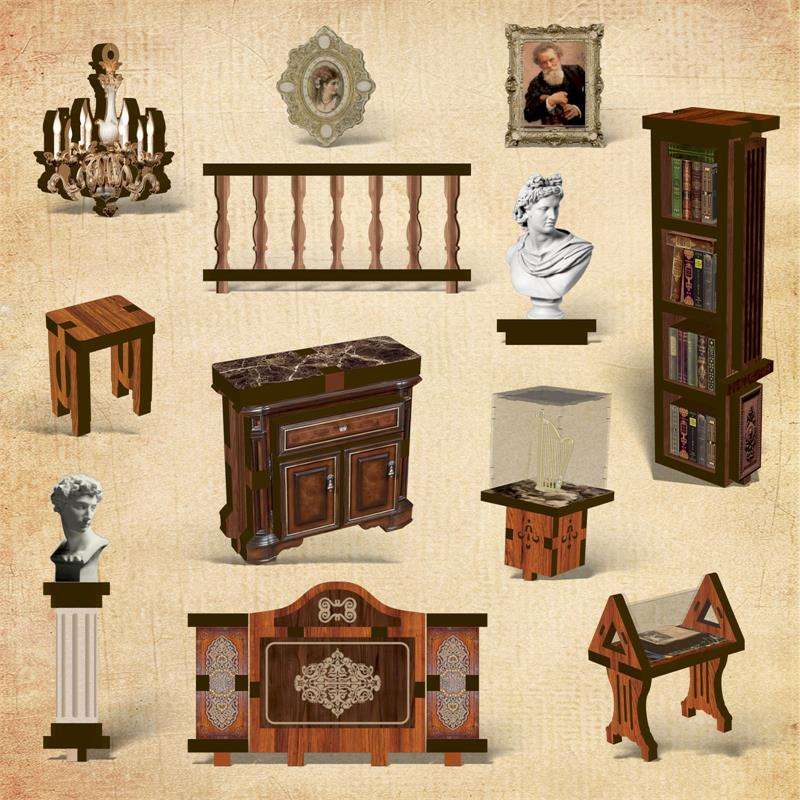 Philosopher’s Study DIY Book Nook Kit