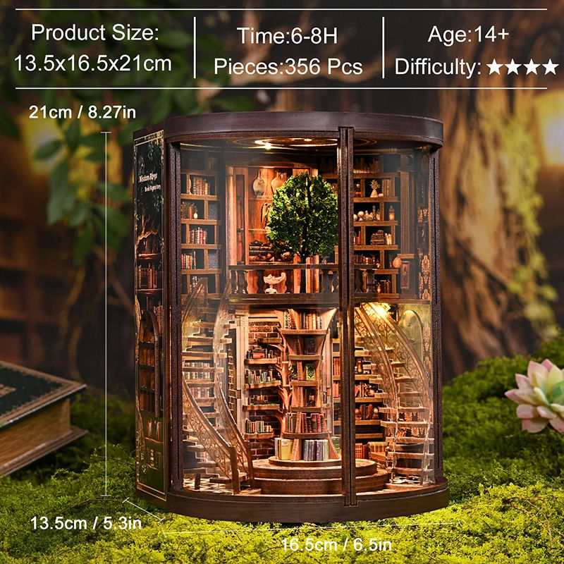 Enchanted Library DIY Book Nook Kit