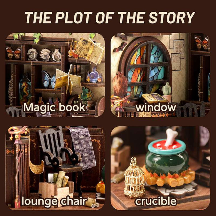 Magic Potion Lab DIY Book Nook Kit