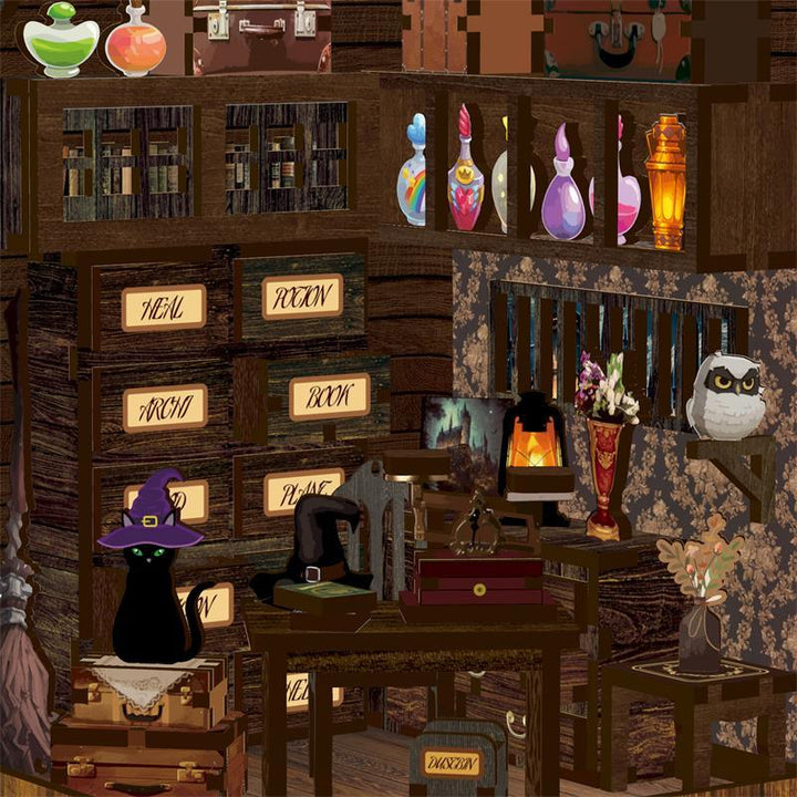 Magic Book House DIY Book Nook Kit