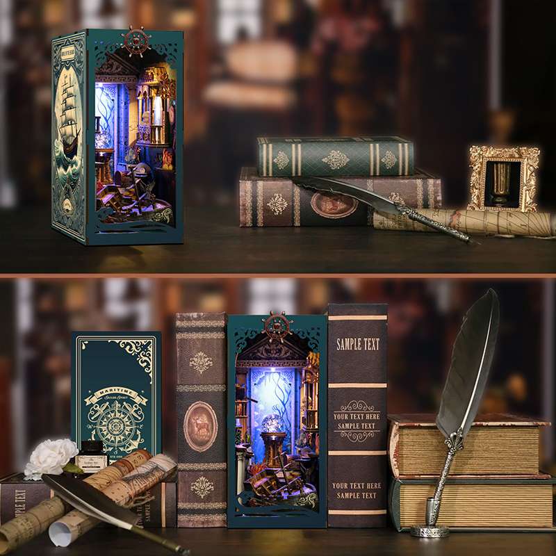 Lost Ocean Ruins DIY Book Nook Kit